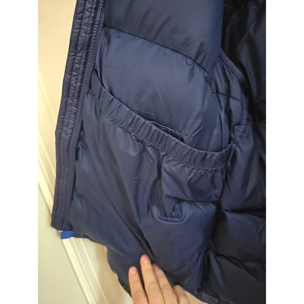 Nike Coat Sportswear Loose Padded Hooded Jacket Blue Therma-FIT Big Kids Size LG